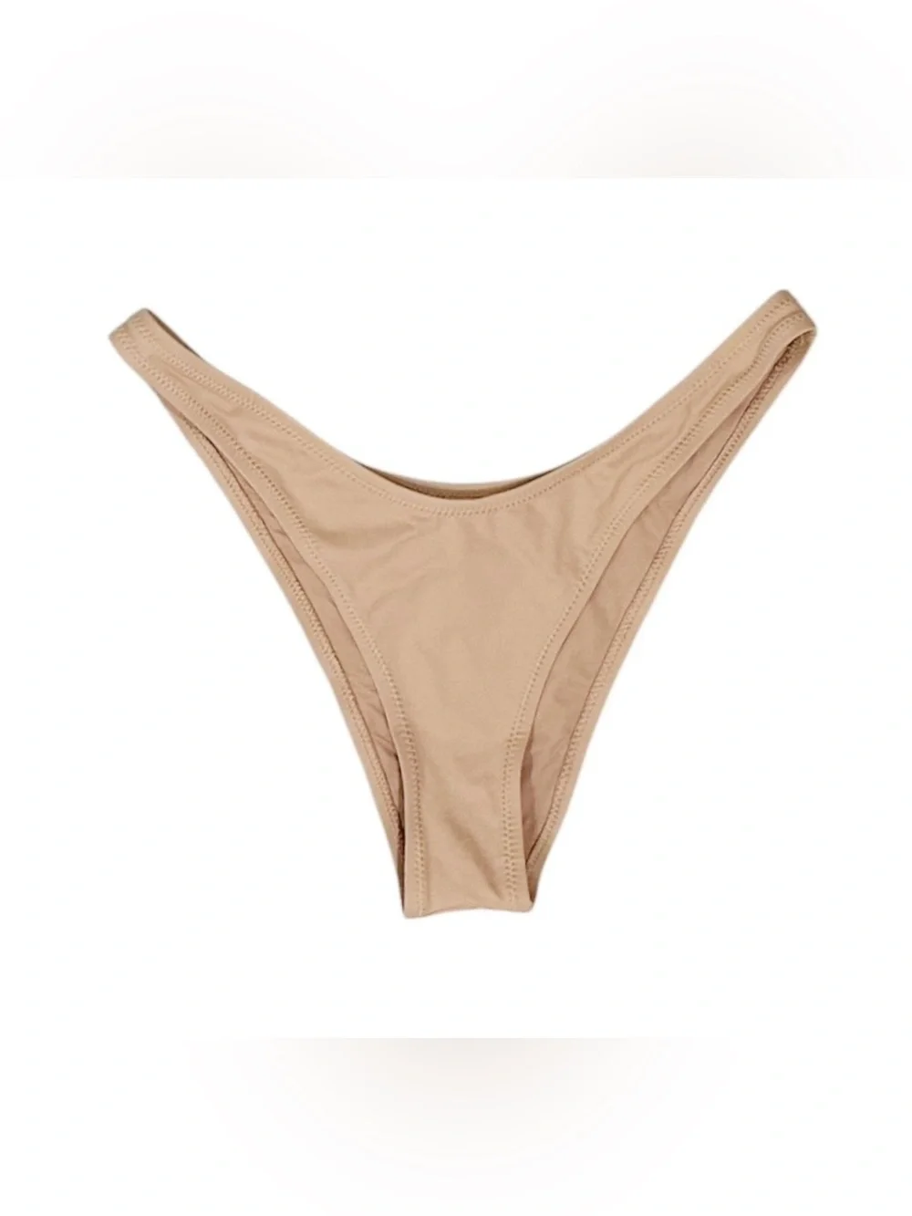 RARE SKIMS Signature Swim Tanga Bikini Bottoms in Nude